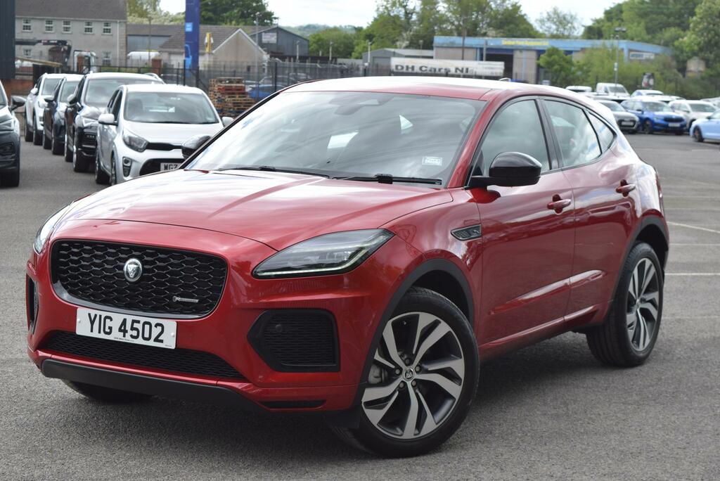 Jaguar E-Pace 2.0 D200 R-dynamic Hse Black YIG4502 Red #6