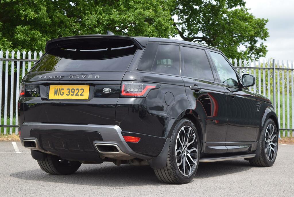 Land Rover Range Rover Sport 3.0 D250 Hse Silver WIG3922 Black #4