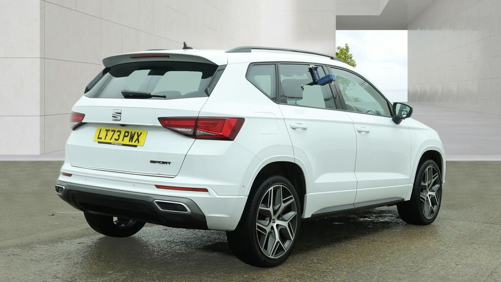 Seat Ateca 1.5 Tsi Evo Fr Sport Dsg LT73PWX White #4