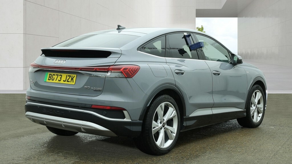 Audi Q4 E Tron 220Kw 50 Quattro 82Kwh S Line BG73JZK Grey #4