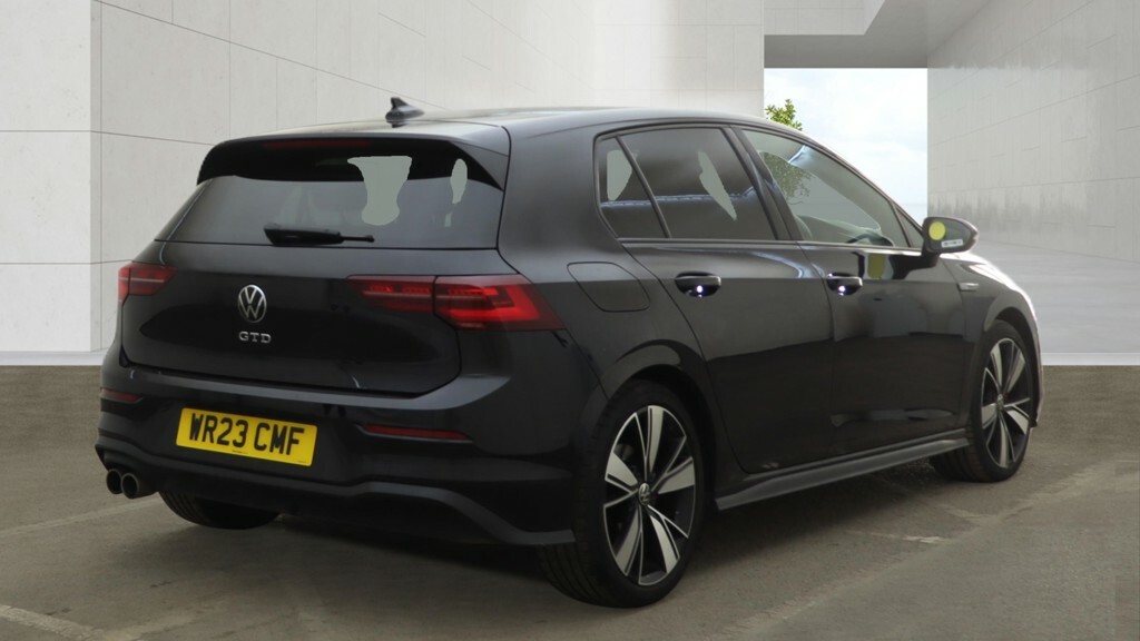 Volkswagen Golf 2.0 Tdi 200 Gtd Dsg WR23CMF Black #4