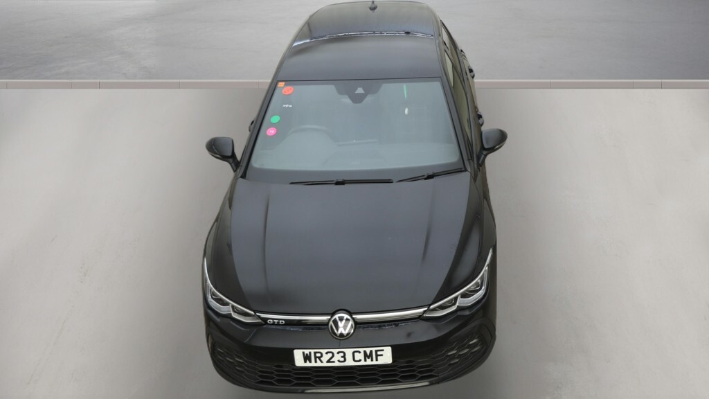 Volkswagen Golf 2.0 Tdi 200 Gtd Dsg WR23CMF Black #3