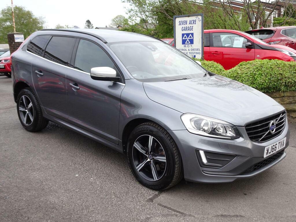 Volvo XC60 2.4 D4 R-design Nav Awd Euro 6 S S WJ66TVA Grey #2