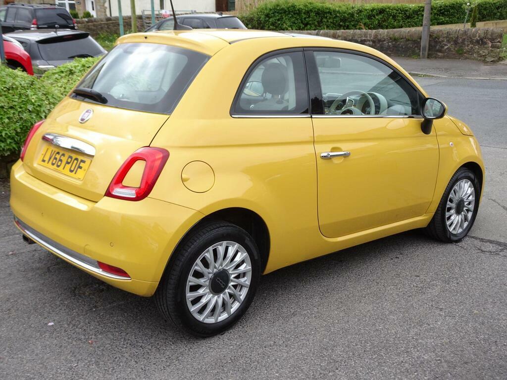 Fiat 500 1.2 Lounge Euro 6 S S LV66POF Yellow #6