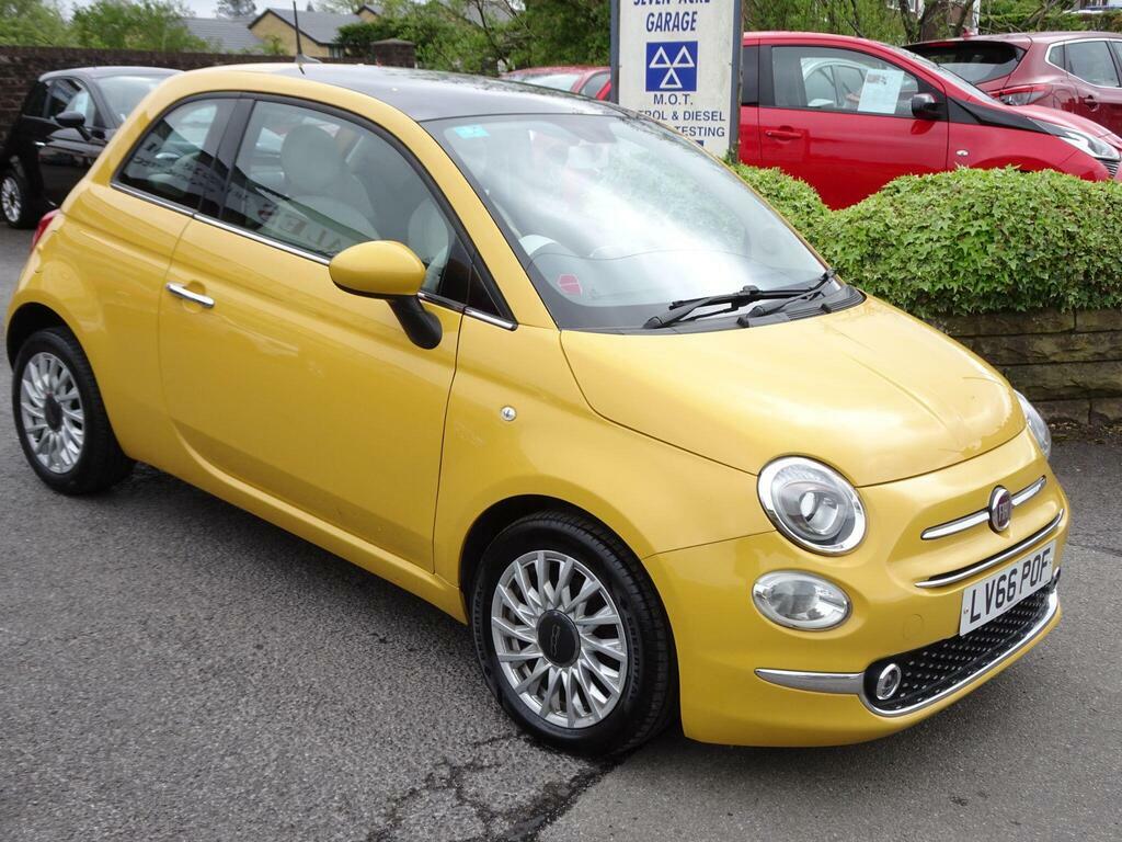 Fiat 500 1.2 Lounge Euro 6 S S LV66POF Yellow #2