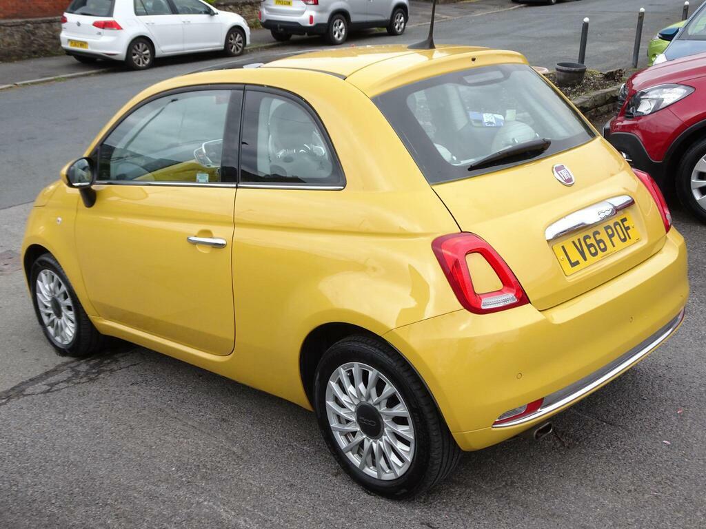 Fiat 500 1.2 Lounge Euro 6 S S LV66POF Yellow #5