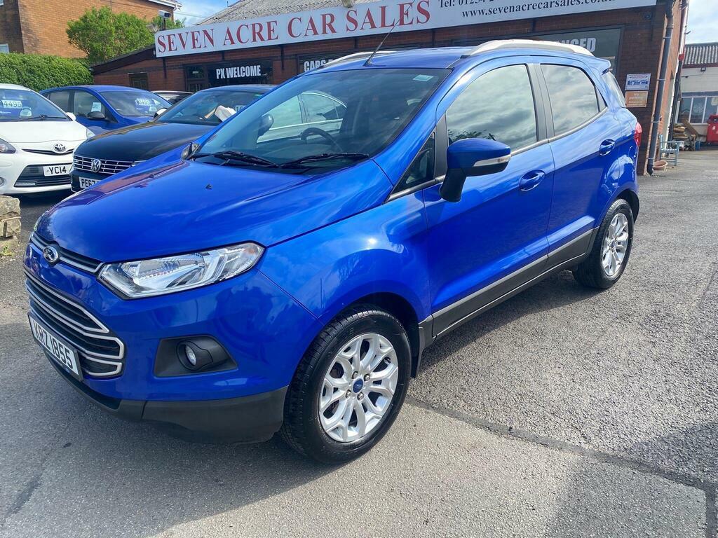 Ford Ecosport 1.0T Ecoboost Zetec 2Wd Euro 6 S S Blue