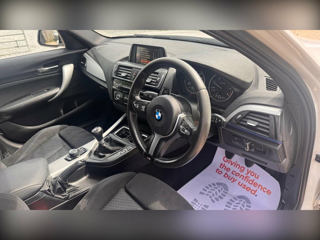 BMW 1 Series 2.0 118D M Sport Euro 6 Ss White #3