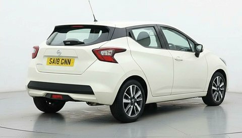 Nissan Micra 1.0 Micra Acenta SA18GNN White #6