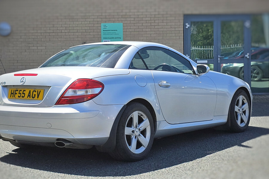 Mercedes-Benz SLK Convertible Silver #4