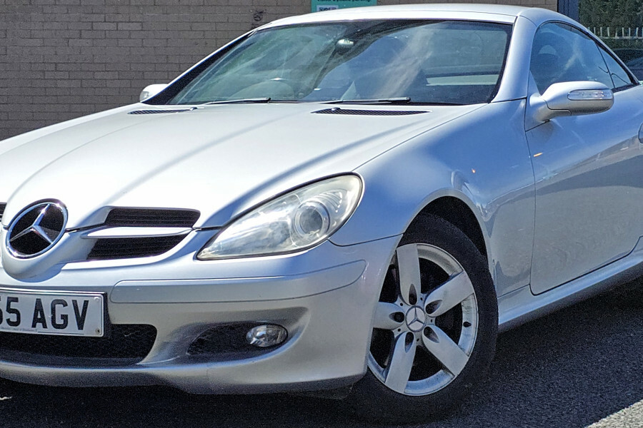 Mercedes-Benz SLK Convertible Silver #3