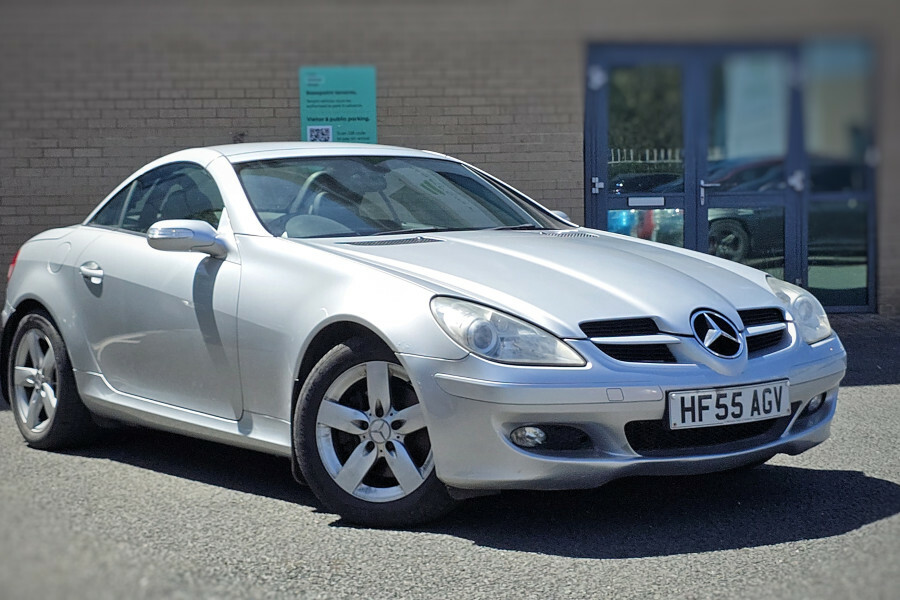 Mercedes-Benz SLK Convertible Silver #2