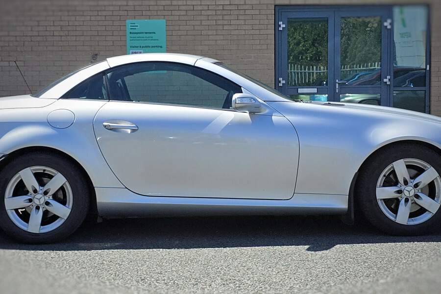 Mercedes-Benz SLK Convertible Silver #6