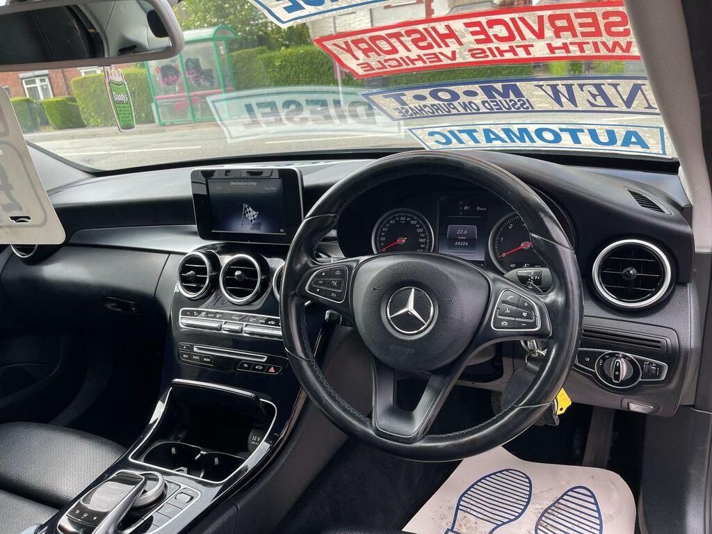 Mercedes-Benz C Class Saloon 2.1 C220d Se 7G-tronic Euro 6 Ss 2 YM16GNN Grey #6