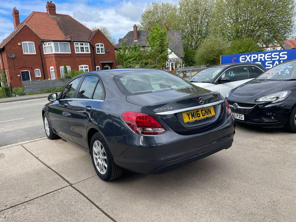Mercedes-Benz C Class Saloon 2.1 C220d Se 7G-tronic Euro 6 Ss 2 YM16GNN Grey #4