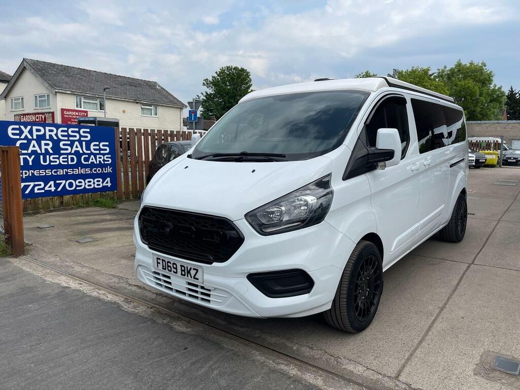 Ford Transit Custom Campervan 2.0 300 Ecoblue L2 H1 Euro 6 20206 FD69BKZ White #4