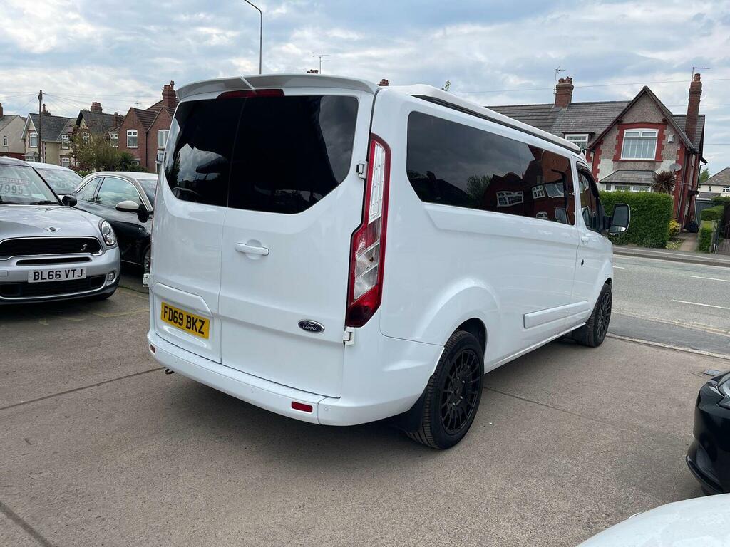 Ford Transit Custom Campervan 2.0 300 Ecoblue L2 H1 Euro 6 20206 FD69BKZ White #2