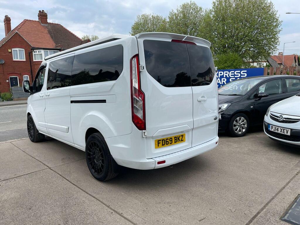 Ford Transit Custom Campervan 2.0 300 Ecoblue L2 H1 Euro 6 20206 FD69BKZ White #6