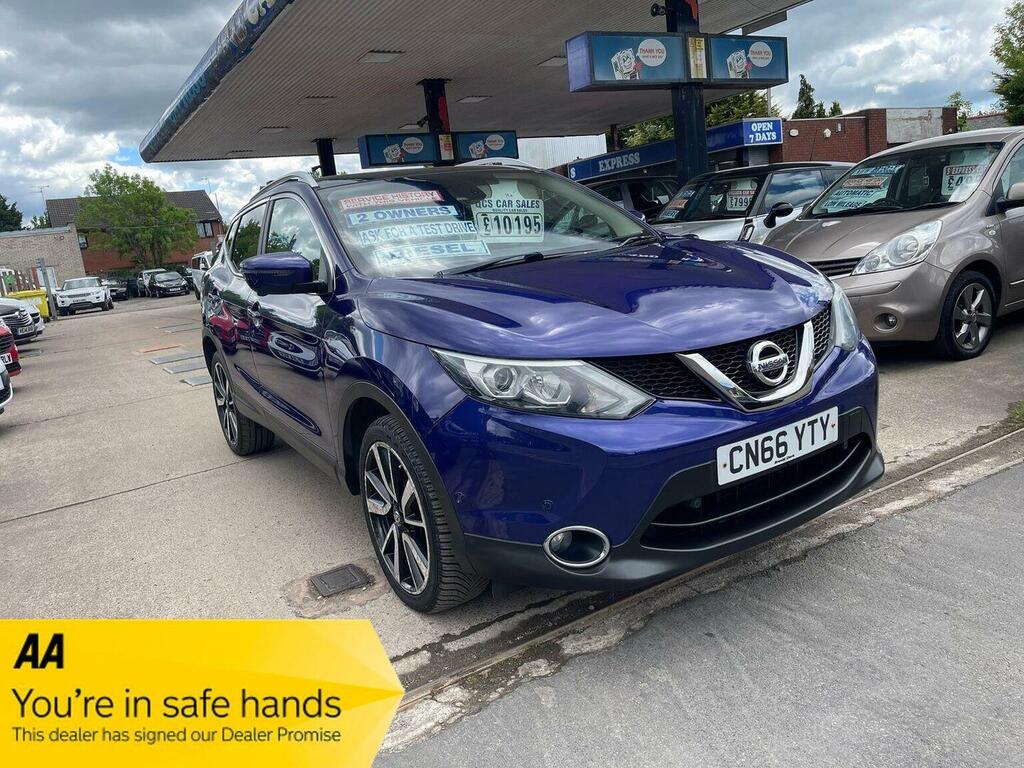 Nissan Qashqai Suv 1.5 Dci Tekna 2Wd Euro 6 Ss 201666 Blue