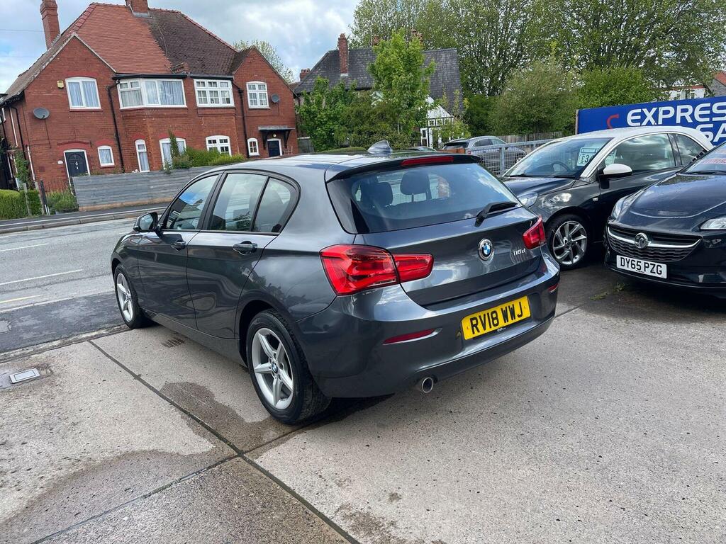 BMW 1 Series Hatchback 1.5 116D Se Euro 6 Ss 201818 RV18WWJ Grey #5