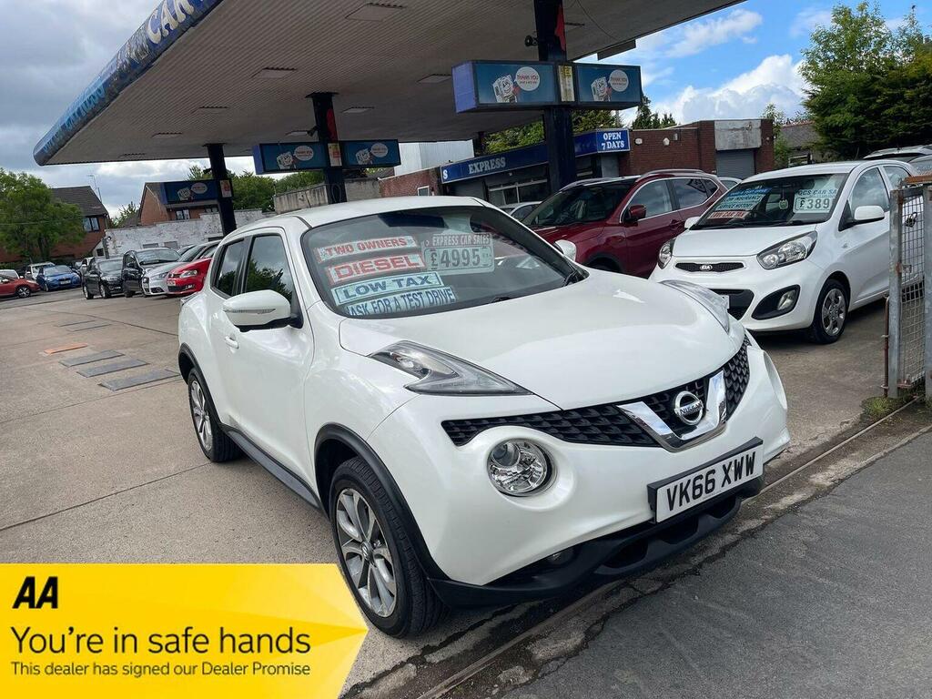 Nissan Juke Suv 1.5 Dci Tekna Euro 6 Ss 201666 White