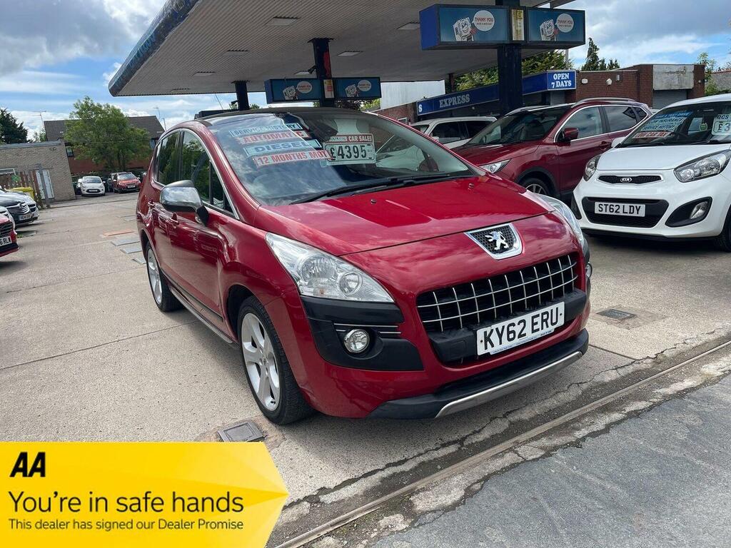 Peugeot 3008 Suv 1.6 E-hdi Allure Egc Euro 5 Ss 201262 Red