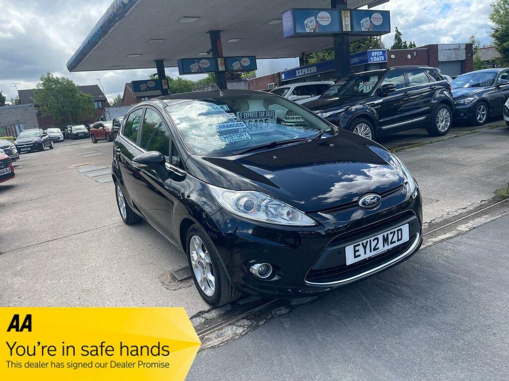 Ford Fiesta Hatchback 1.4 Zetec 201212 Black