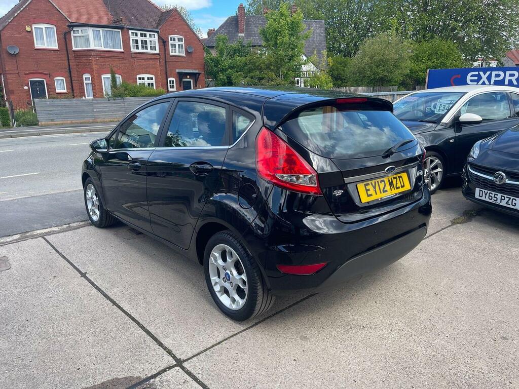 Ford Fiesta Hatchback 1.4 Zetec 201212 EY12MZD Black #5