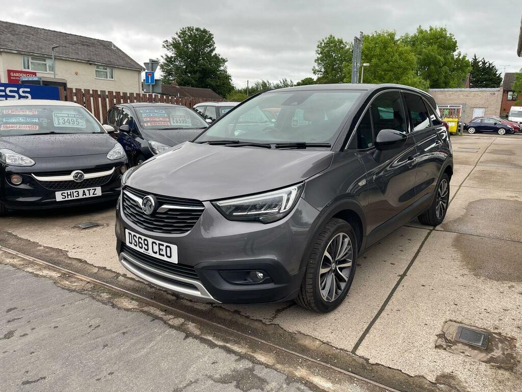 Vauxhall Crossland X Suv 1.2 Turbo Gpf Elite Nav Euro 6 Ss 2020 DS69CEO Grey #4