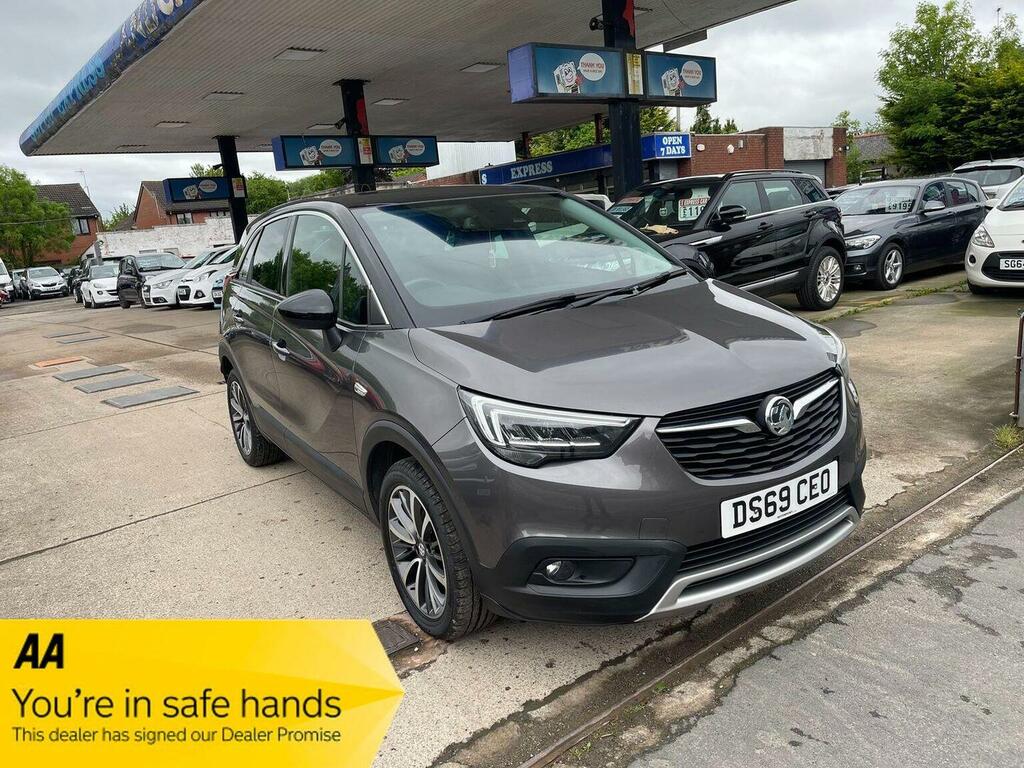 Vauxhall Crossland X Suv 1.2 Turbo Gpf Elite Nav Euro 6 Ss 2020 Grey