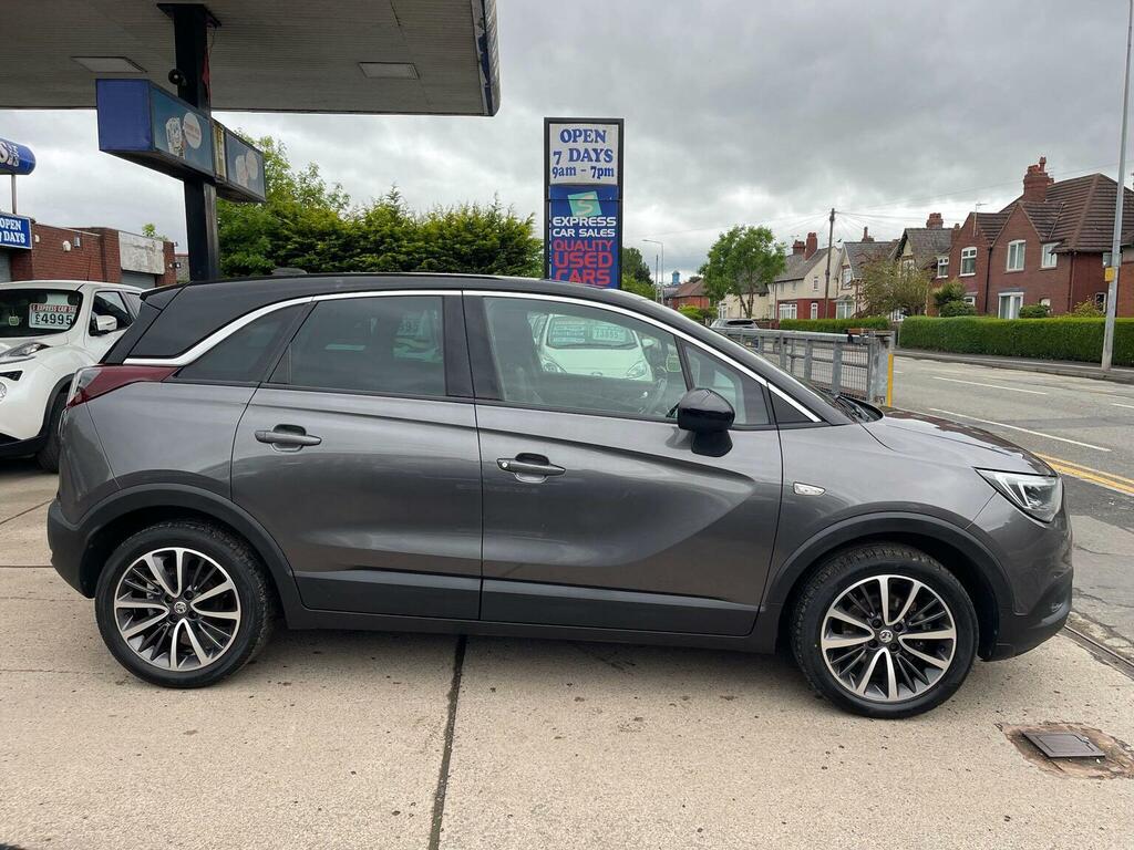 Vauxhall Crossland X Suv 1.2 Turbo Gpf Elite Nav Euro 6 Ss 2020 DS69CEO Grey #3