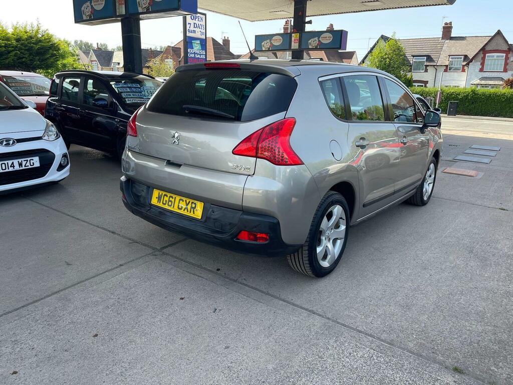 Peugeot 3008 Suv 1.6 Hdi Sport Euro 5 201261 WG61GXR Grey #2