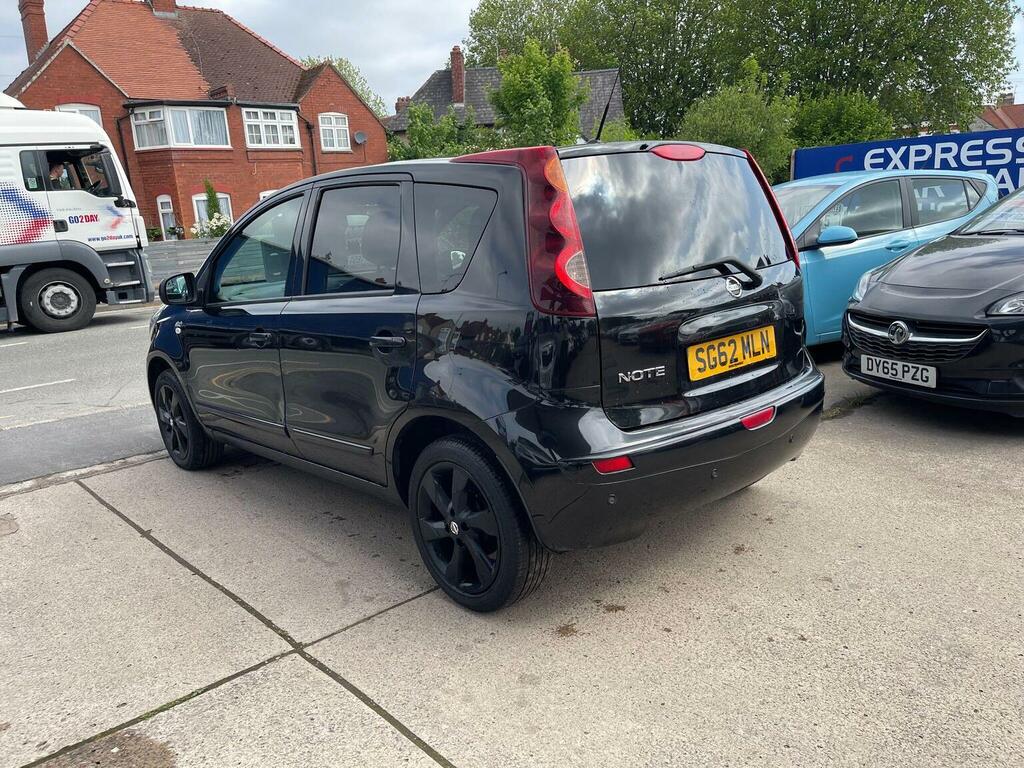 Nissan Note Hatchback 1.4 16V N-tec Euro 5 201262 SG62MLN Black #5