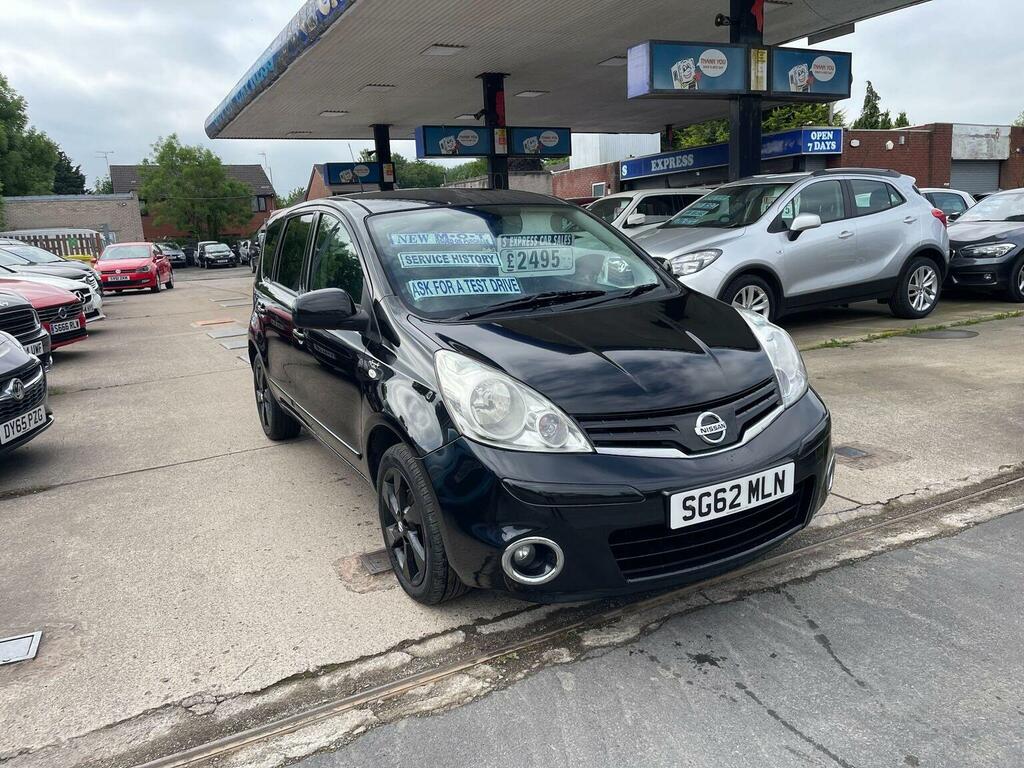 Nissan Note Hatchback 1.4 16V N-tec Euro 5 201262 Black