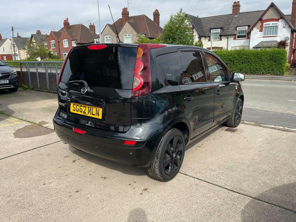 Nissan Note Hatchback 1.4 16V N-tec Euro 5 201262 SG62MLN Black #2