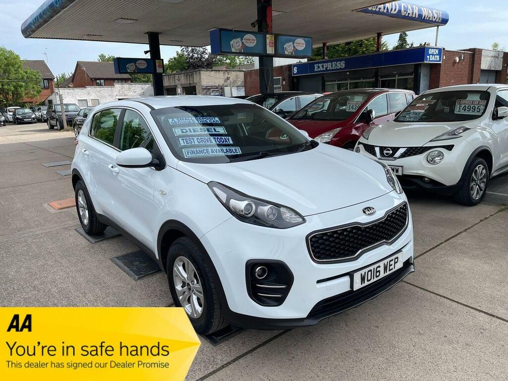 Kia Sportage Suv 1.7 Crdi 1 Euro 6 Ss 201616 White