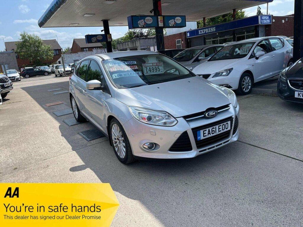 Ford Focus Hatchback 1.6T Ecoboost Titanium X Euro 5 Ss Silver
