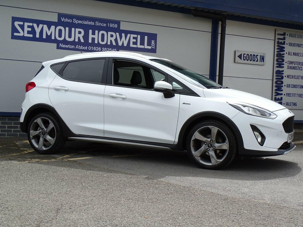 Ford Fiesta 1.0T Ecoboost Active X Euro 6 Ss EU68NWW White #4