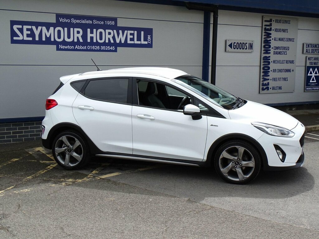 Ford Fiesta 1.0T Ecoboost Active X Euro 6 Ss EU68NWW White #5