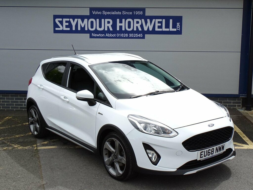 Ford Fiesta 1.0T Ecoboost Active X Euro 6 Ss EU68NWW White #2