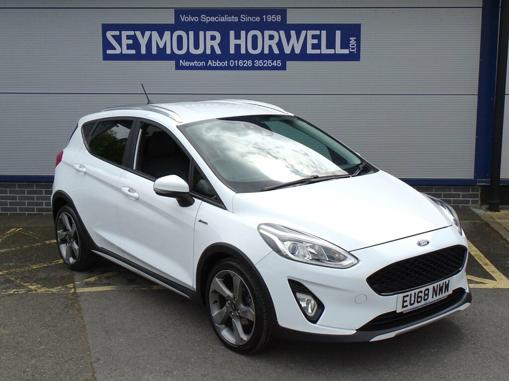 Ford Fiesta 1.0T Ecoboost Active X Euro 6 Ss EU68NWW White #3