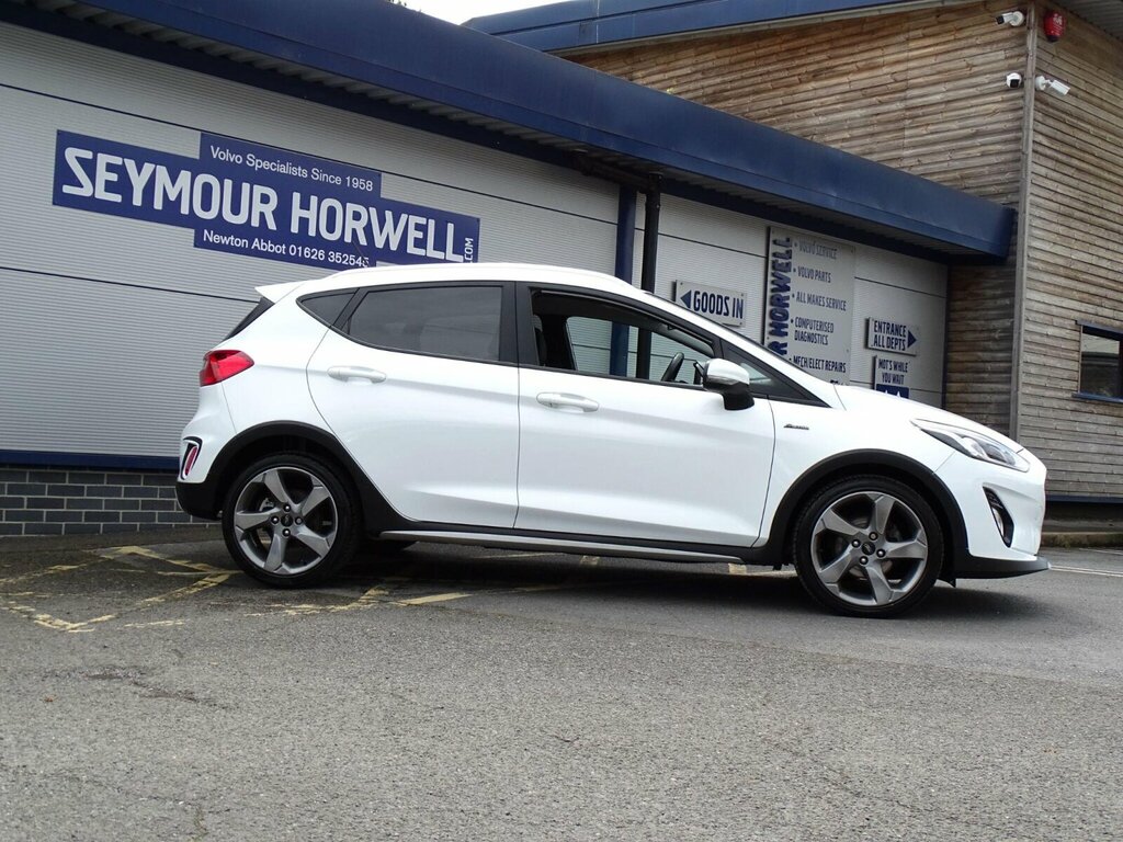Ford Fiesta 1.0T Ecoboost Active X Euro 6 Ss EU68NWW White #6