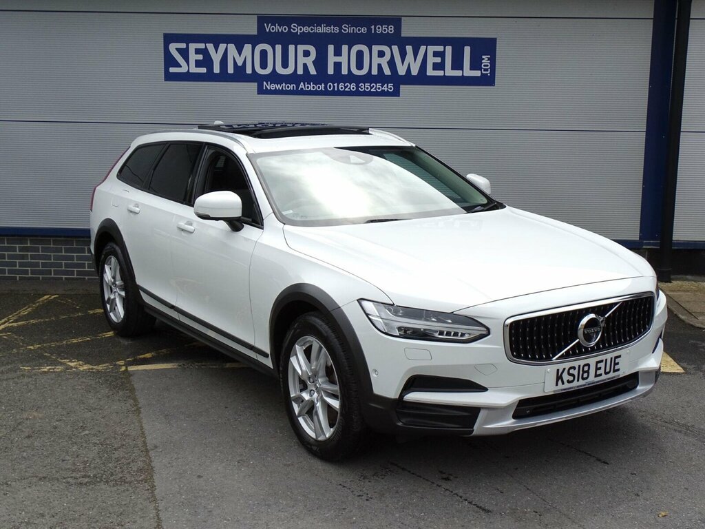 Volvo V90 2.0 D4 Pro Awd Euro 6 Ss KS18EUE White #2