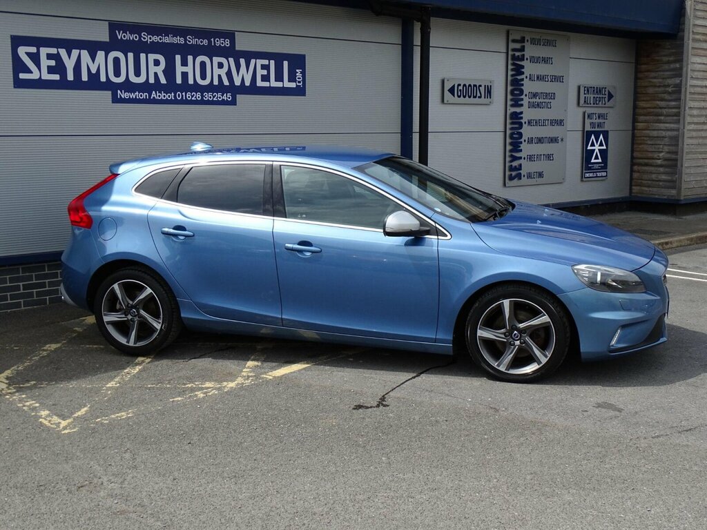 Volvo V40 2.0 D2 R-design Nav Euro 6 Ss Blue #3