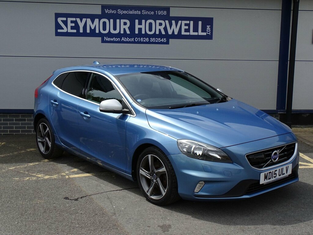 Volvo V40 2.0 D2 R-design Nav Euro 6 Ss Blue #2