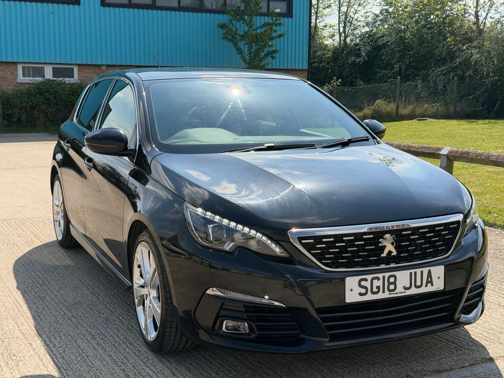 Peugeot 308 Hatchback 1.2 Puretech Gt Line Euro 6 Ss 2 SG18JUA Black #6