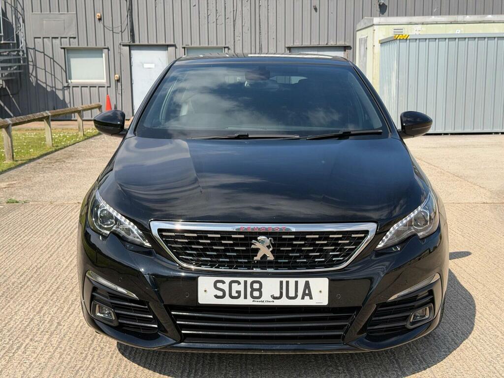 Peugeot 308 Hatchback 1.2 Puretech Gt Line Euro 6 Ss 2 SG18JUA Black #2