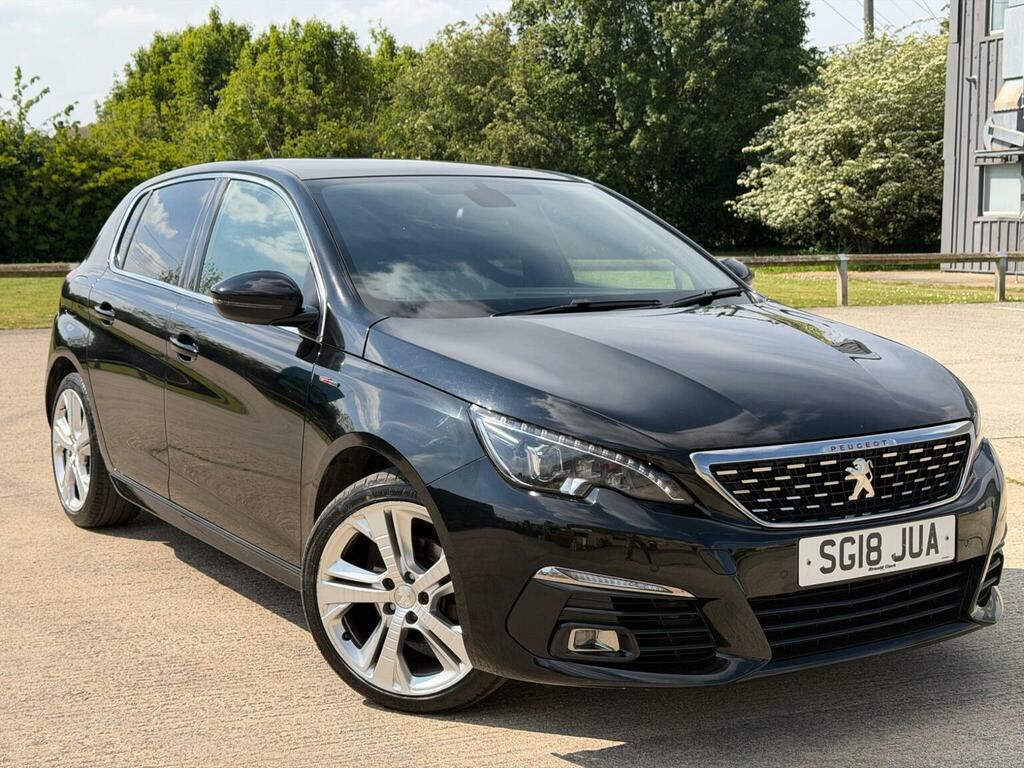 Peugeot 308 Hatchback 1.2 Puretech Gt Line Euro 6 Ss 2 Black