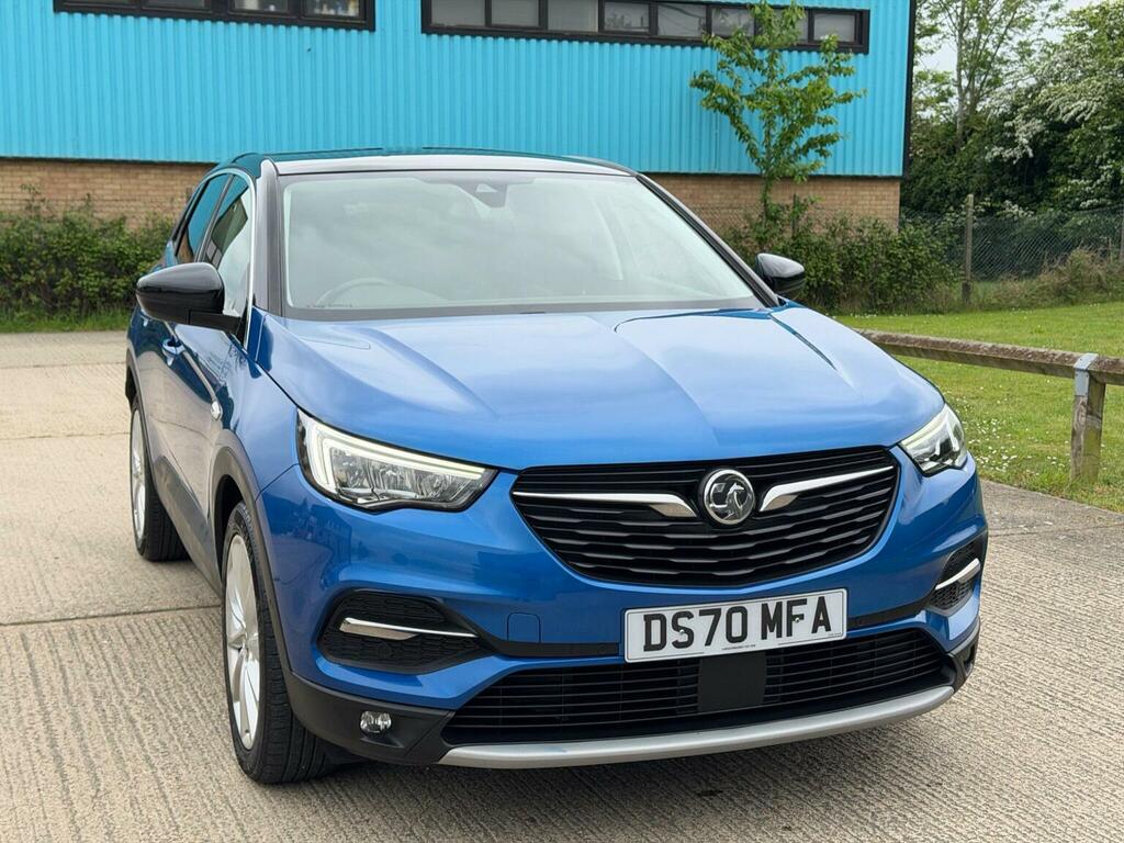 Vauxhall Grandland X Suv 1.2 Turbo Elite Nav Euro 6 Ss 202070 DS70MFA Blue #5