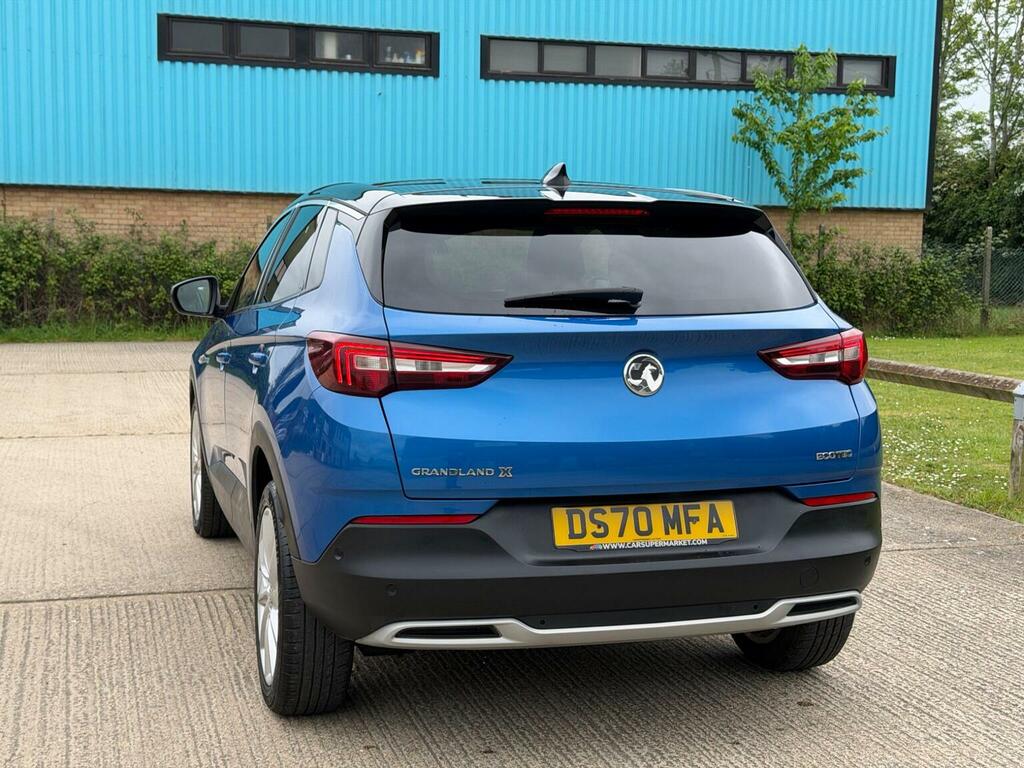 Vauxhall Grandland X Suv 1.2 Turbo Elite Nav Euro 6 Ss 202070 DS70MFA Blue #4